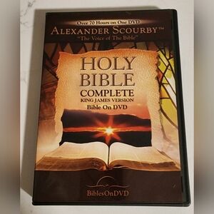 Alexander Scourby Bible on CD
